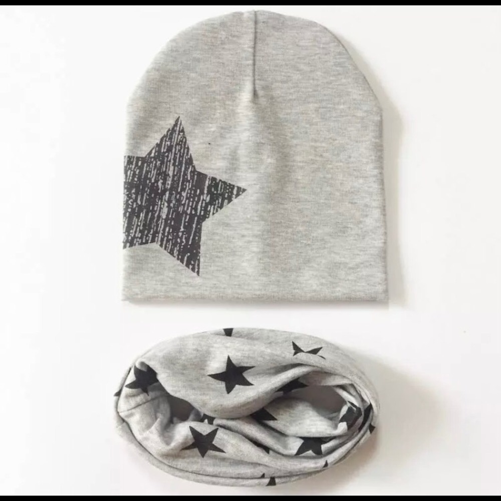 Baby hat and scarf set